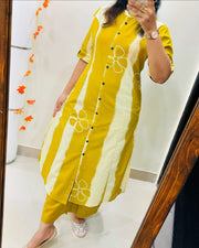 Sunburst Bloom Yellow Coord Set